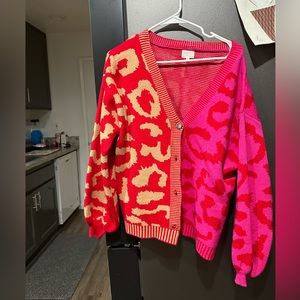 Leopard cardigan